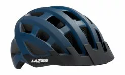 Casco Lazer Compact DLX CE Azul Oscuro Mate