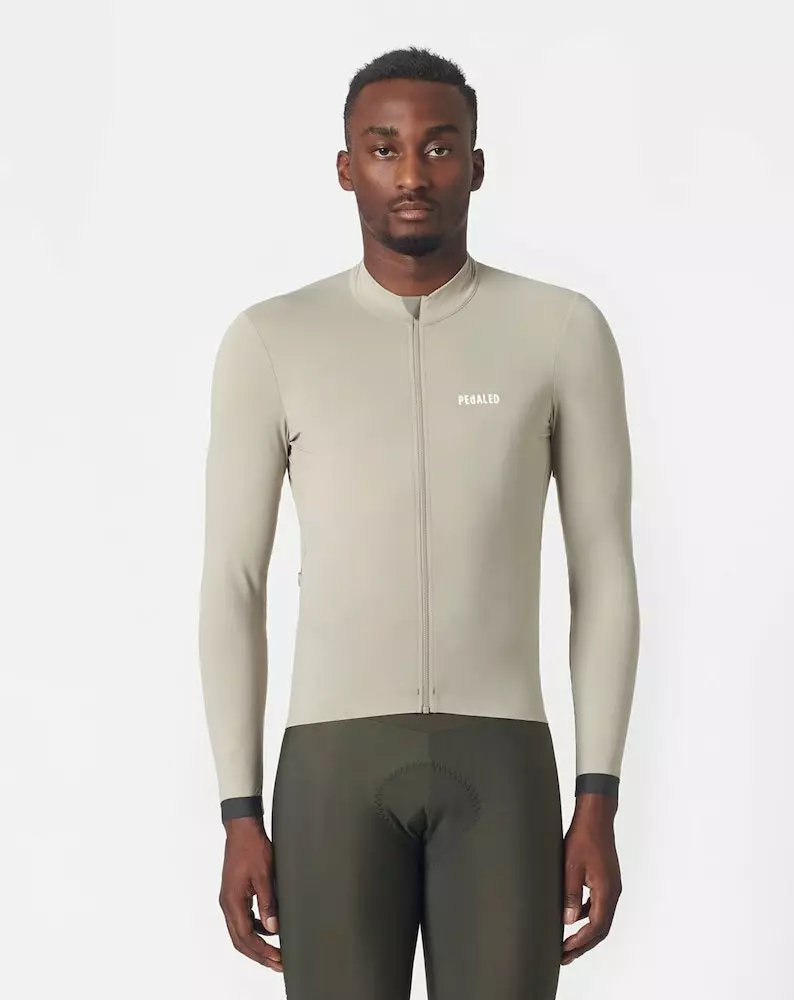 PEdaLED Essential Long Sleeve Jersey - Laurel Oak 3 PEdaLED Essential Long Sleeve Jersey - Laurel Oak