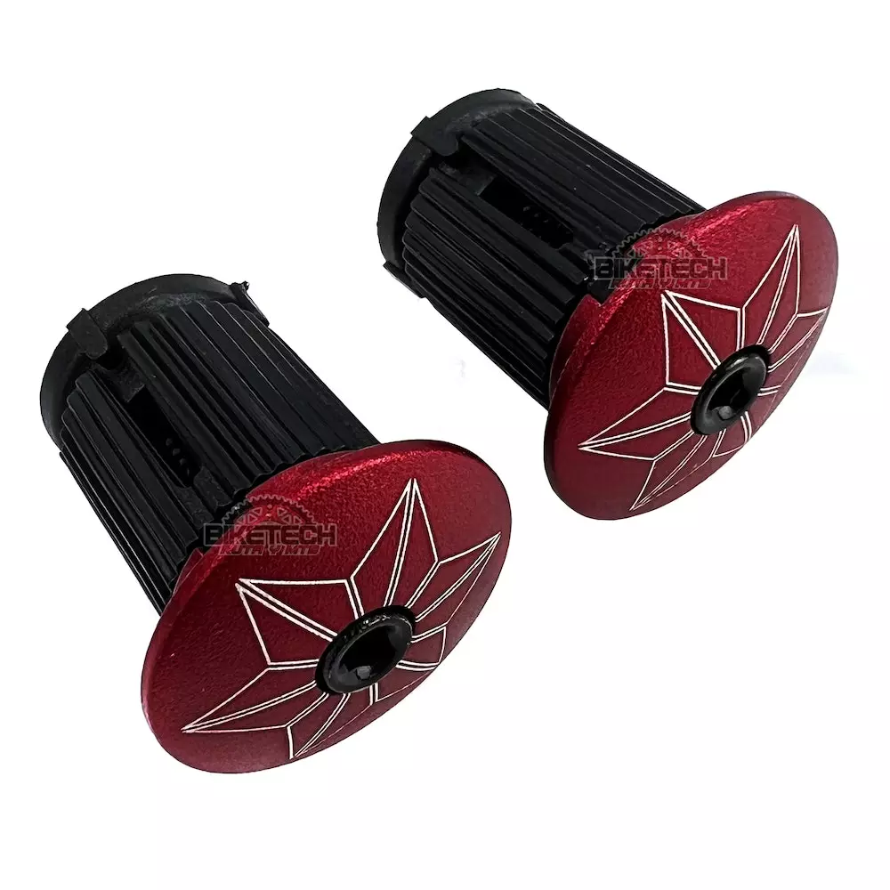 Cinta Manubrio Supacaz Negro Con Rojo Bicicleta De Ruta 6 Cinta Manubrio Supacaz Negro Con Rojo Bicicleta De Ruta - Imagen 4