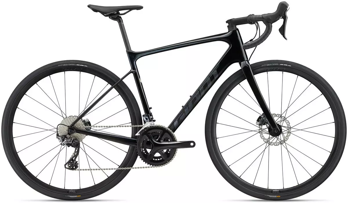Bicicleta Giant Defy Adv 1 22 Negro Metal (M) 4 Bicicleta Giant Defy Adv 1 22 Negro Metal (M) - Imagen 2