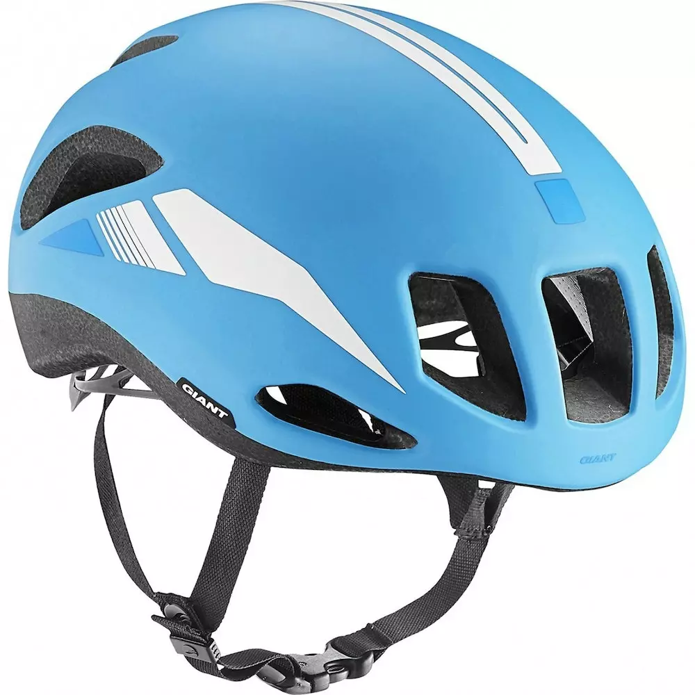 Giant Casco De Ruta Rivet - Azul Cyan 3 Giant Casco De Ruta Rivet - Azul Cyan