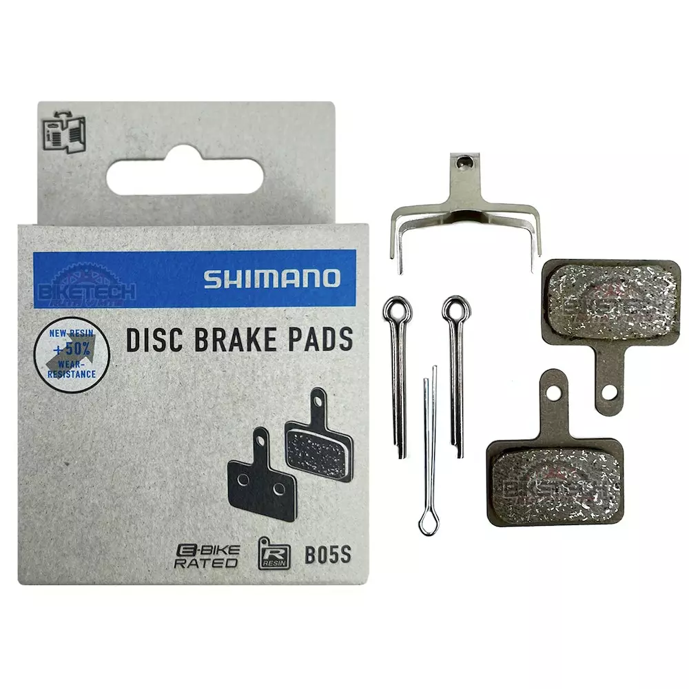 Pastillas Frenos Disco Shimano B05s Resina Más Duradera 3 Pastillas Frenos Disco Shimano B05s Resina Más Duradera