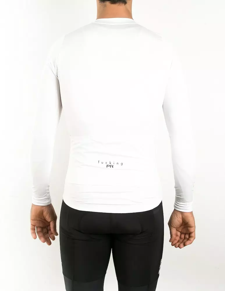 Fucking PR Jersey Manga Larga Hombre Color Blanco 7 Fucking PR Jersey Manga Larga Hombre Color Blanco - Imagen 5