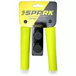 Mangos De Bicicleta SPARK Verde Neón, Silicona Mtb