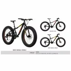 Bicicleta Fat Aluminio 26 Grizzly GW 8vel.