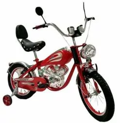 Bicicleta Para Niños MRR Harley 16 - Rojo
