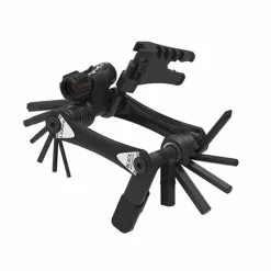 Lezyne Multiherramienta Rap Ii 20 Co2 Black Chrome Vanadium Bits