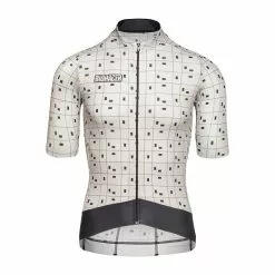 BioRacer Jersey Epic Bit Map Beige
