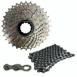 Cadenilla Sunrace 10v + Pacha GW 10v Bicicleta Ruta 11-32