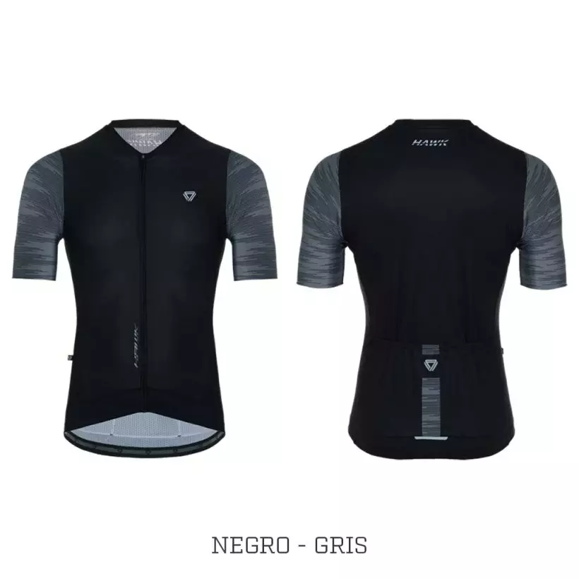 GW Camisa Manga Corta Hombre Hawk Negro/Gris 3 GW Camisa Manga Corta Hombre Hawk Negro/Gris