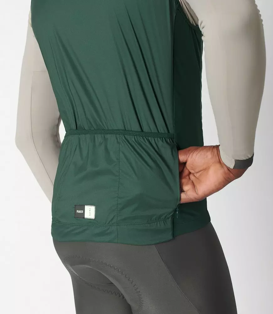 PEdaLED Essential Alpha Insulated Vest - Dark Green 8 PEdaLED Essential Alpha Insulated Vest - Dark Green - Imagen 6