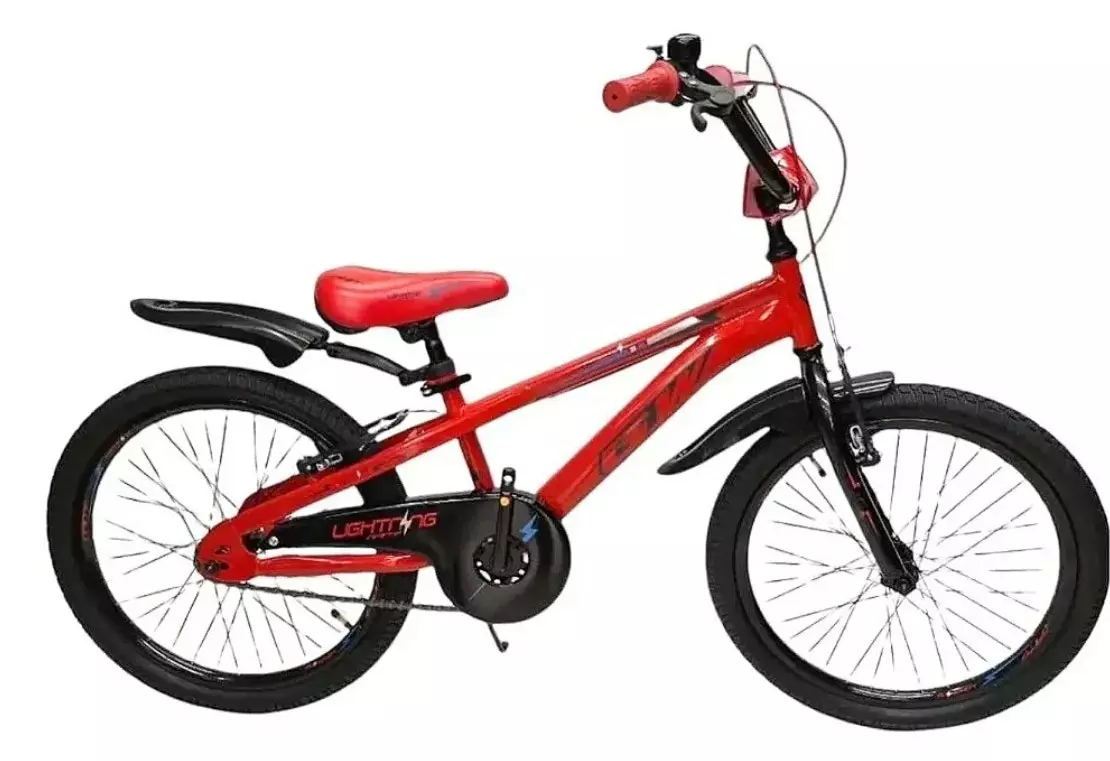 Bicicleta GW Lightning 20 Rojo/Negro 3 Bicicleta GW Lightning 20 Rojo/Negro