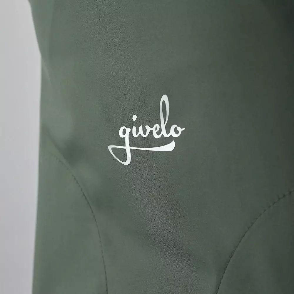 Givelo Chaqueta Mujer Quick Free Verde Militar 5 Givelo Chaqueta Mujer Quick Free Verde Militar - Imagen 3