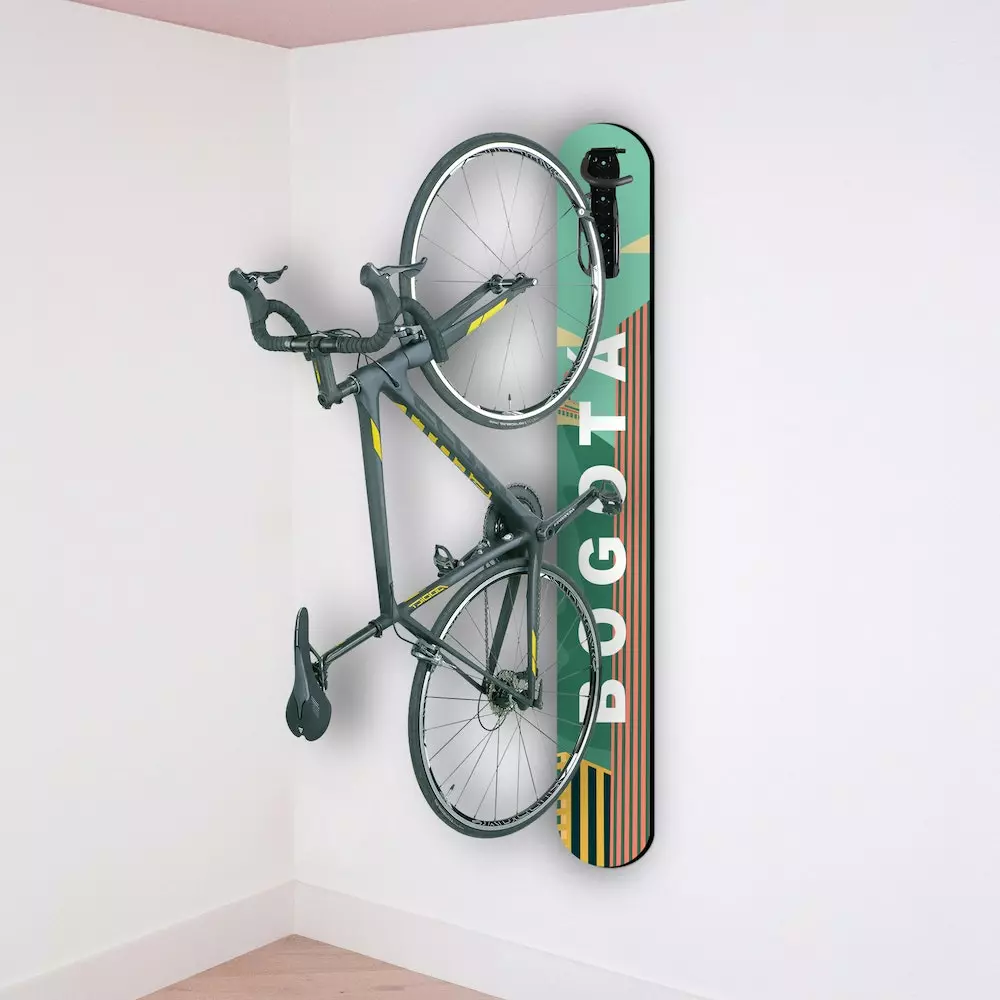 Luha Soporte Pared Para Bicicleta Diseño Tributo A Bogotá 5 Luha Soporte Pared Para Bicicleta Diseño Tributo A Bogotá - Imagen 3