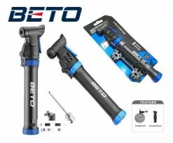 Inflador Mini Bomba Aire Bicicleta Y Balon Beto 80psi Oferta