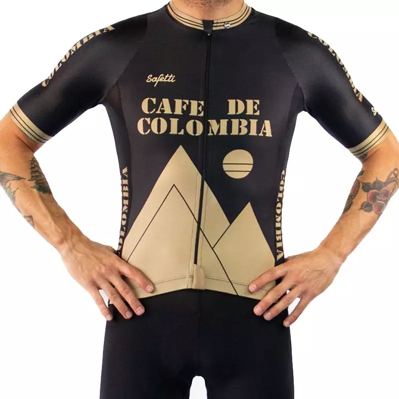 Jersey Safetti Hombre Cafe De Colombia 7 Jersey Safetti Hombre Cafe De Colombia - Imagen 5
