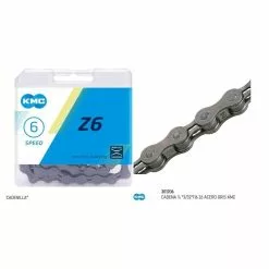 Cadena 6 Velocidades 1/2 X 3/32 116L Z6 KMC