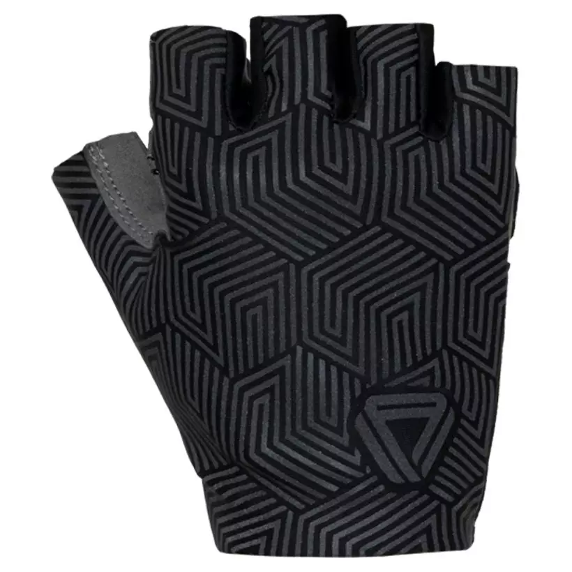 GW Guantes Cortos Full Reflective Negro 4 GW Guantes Cortos Full Reflective Negro - Imagen 2