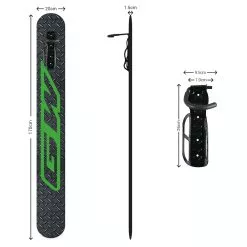 Luha Soporte Pared Para Bicicleta Diseños GW Green/Steel -Bicicletas Ventas jmGWNJSkj2hcOGDvsQSY69bM