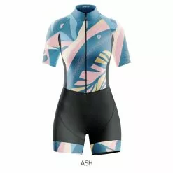 GW Enterizo Manga Corta Mujer Living Ash