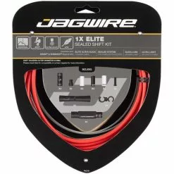Jagwire Kit Cambios Elite Sellado 1x Rojo
