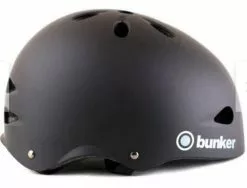 Bicicletas Ventas 16 STL Casco Bmx Bunker Bjl-105 Negro Mate