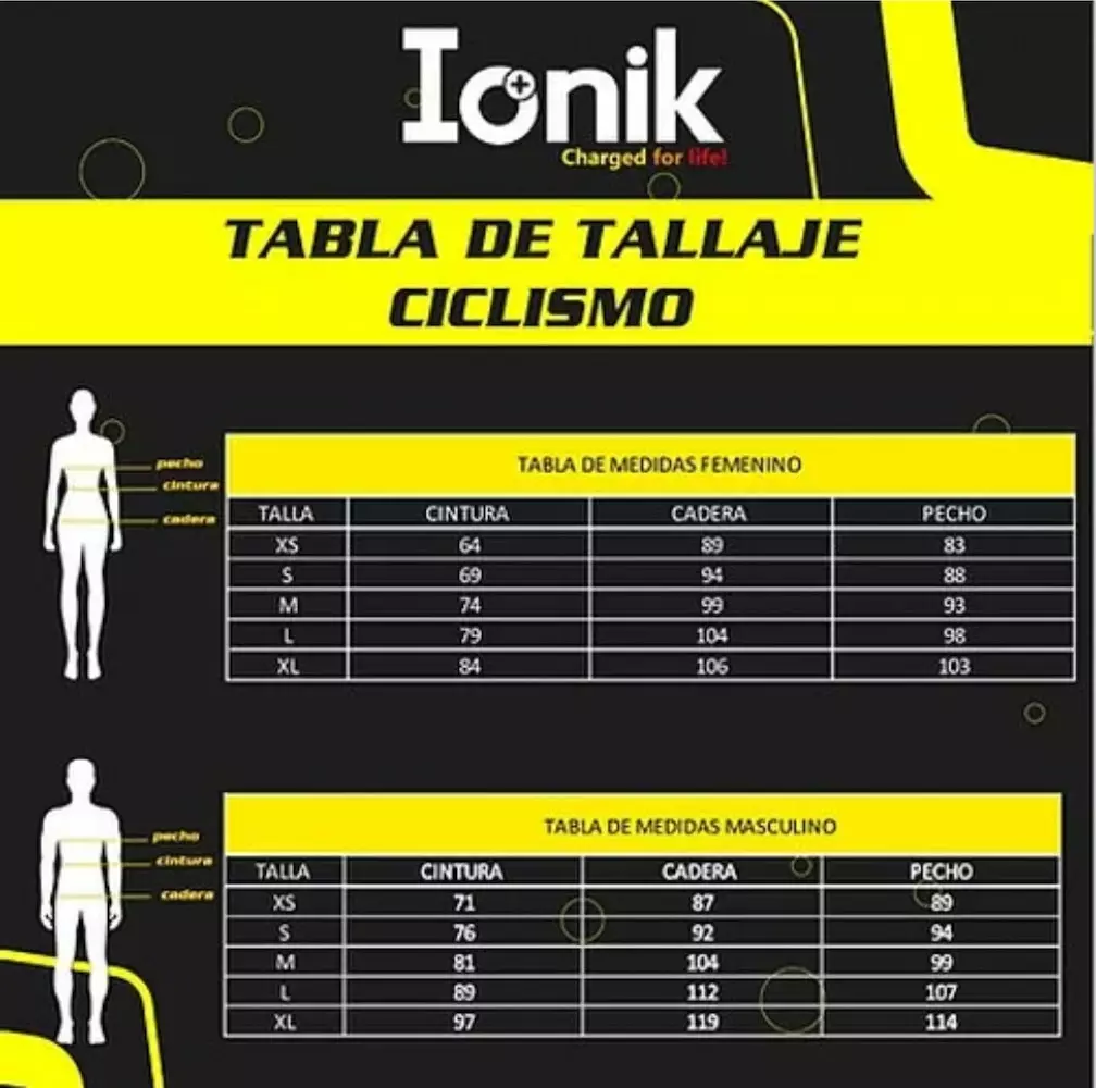 Jersey Térmico Ciclismo Masculino IONIK 6 Jersey Térmico Ciclismo Masculino IONIK - Imagen 4