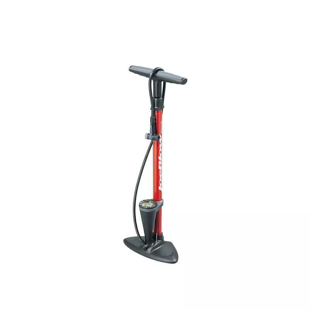 Inflador De Piso Topeak Joeblow Max HP 160Psi TwinHead Rojo 3 Inflador De Piso Topeak Joeblow Max HP 160Psi TwinHead Rojo