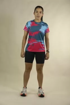 Gavia Camiseta Running Para Mujer Splash