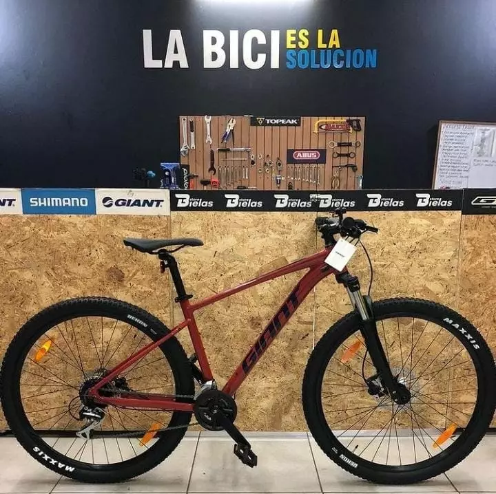 Bicicleta MTB/ Giant TALON 2/ 2021/ Rojo 3 Bicicleta MTB/ Giant TALON 2/ 2021/ Rojo