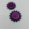 Leonardi Racing Rodamiento De Arnite Solo Roldanas Traseras LEONARDI Para SRAM 14T Y 12T MTB 12v (MORADO)