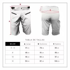 Siempre Jappy Pantaloneta MTB Blanca - Mujer -Bicicletas Ventas mr7oxah4MQm77PPhYMkyg swY