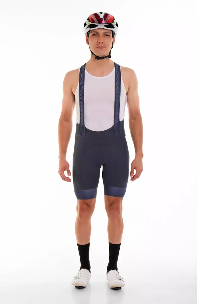 HighForce Pantaloneta De Ciclismo Corta Con Tirantes Clásico Colors Grey - 525038 8 HighForce Pantaloneta De Ciclismo Corta Con Tirantes Clásico Colors Grey - 525038 - Imagen 6