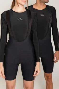 Taba Sport Buzo Calentador Ciclismo Negro RLZ