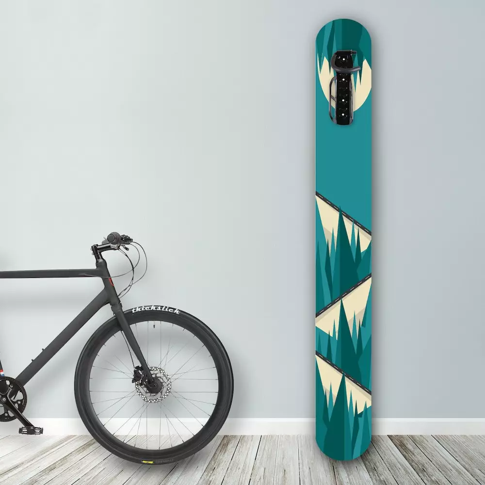 Luha Soporte Pared Para Bicicleta Diseño The Mountain And The Road 4 Luha Soporte Pared Para Bicicleta Diseño The Mountain And The Road - Imagen 2