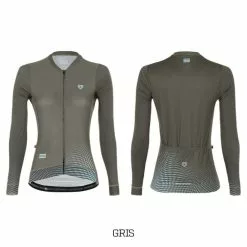GW Camisa Manga Larga Mujer Deer Gris