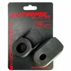 OnTRAIL Protectores Para Biela On Trail Negro Silicona Ruta/ Mtb