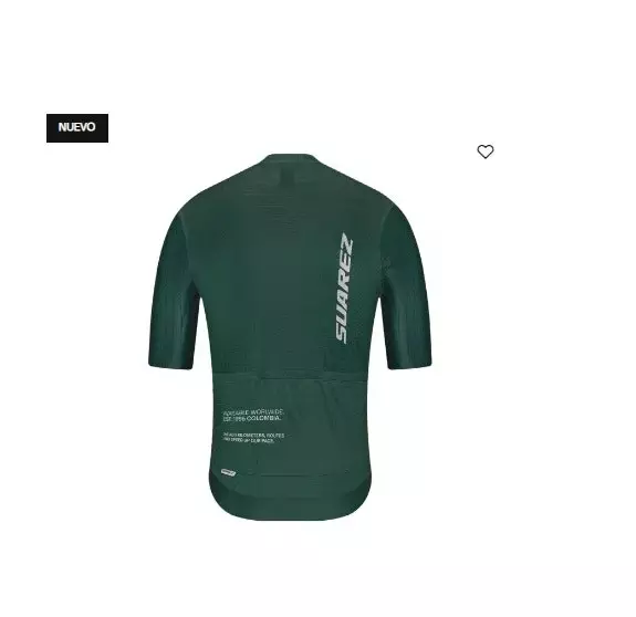 Suarez Jersey De Ciclismo Hombre Velocity Pine Green 4 Suarez Jersey De Ciclismo Hombre Velocity Pine Green - Imagen 2