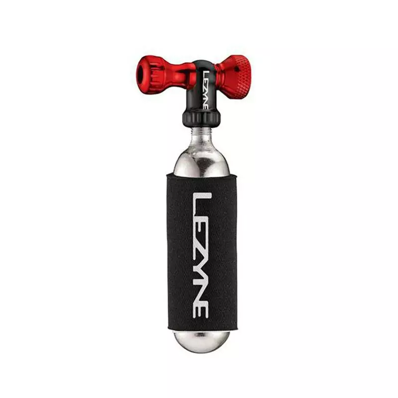Inflador CO2 Lezyne Control Drive Rojo 3 Inflador CO2 Lezyne Control Drive Rojo