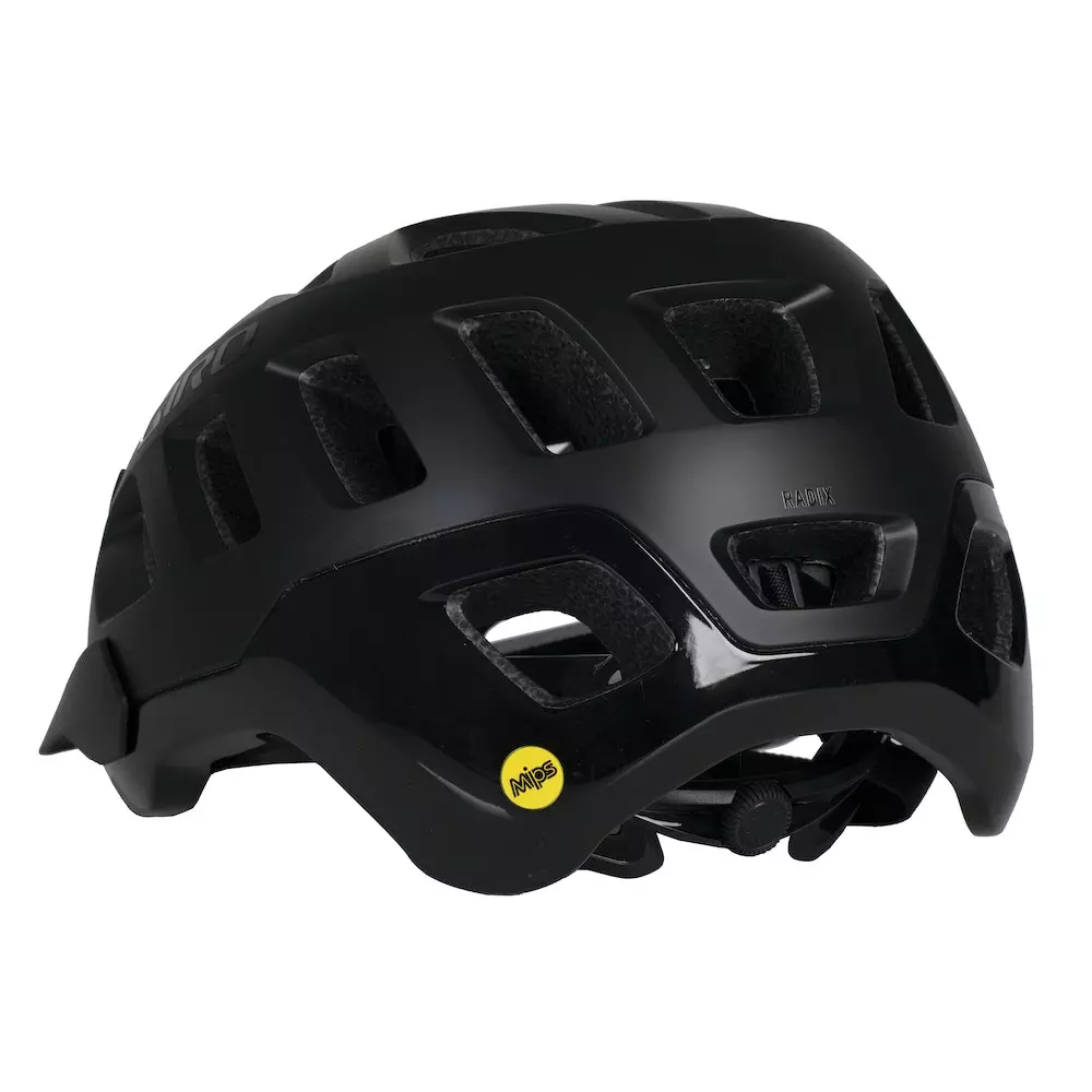 Casco De MTB Giro Radix Negro Mate-negro Brillante 4 Casco De MTB Giro Radix Negro Mate-negro Brillante - Imagen 2