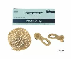 Cadenilla GW Sx12 1/2x11/128 126l Dorado 12v
