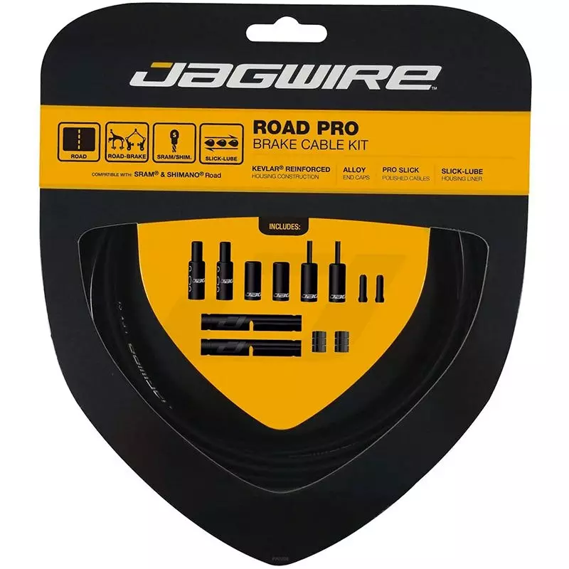 Jagwire Kit Frenos Ruta Pro Negro 3 Jagwire Kit Frenos Ruta Pro Negro