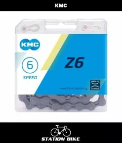 Cadenilla 1/2x 3/32 116l KMC Z6 Gris