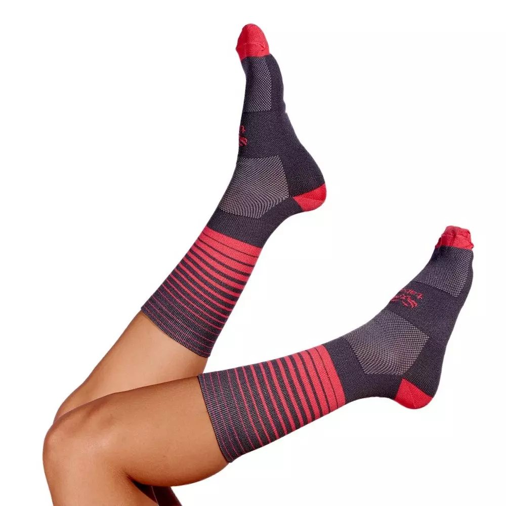 Taba Sport Media 7" Escala Gris Oscuro Y Coral 3 Taba Sport Media 7" Escala Gris Oscuro Y Coral