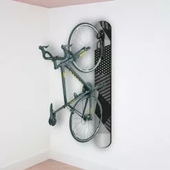 Luha Soporte Pared Para Bicicleta Black And White Art