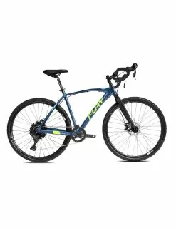 Bicicleta Gravel FURY ISON GR Talla 48CM (M)| MicroSHIFT ADVENT X 10.1 Color Azul Petróleo Verde