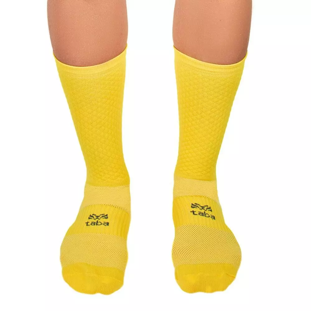 Taba Sport Media Ciclismo Rombito Amarillo 7" 5 Taba Sport Media Ciclismo Rombito Amarillo 7" - Imagen 3