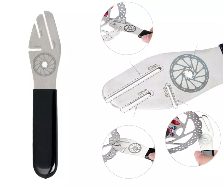 Genérico Generico Cobalador Discos De Freno Alineador Herramienta Para Enderezar Rotores 5 Genérico Generico Cobalador Discos De Freno Alineador Herramienta Para Enderezar Rotores - Imagen 3