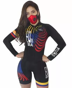 Cyclodivas Enterizo De Ciclismo Huellas Colombia