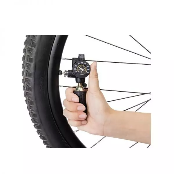 Manometro Analogo Topeak Airbooster G2 Comp Co2 TAB-G2 5 Manometro Analogo Topeak Airbooster G2 Comp Co2 TAB-G2 - Imagen 3